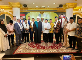 Российская делегация во главе с муфтием ДСМР Альбиром хазратом Кргановым прибыла в Джакарту