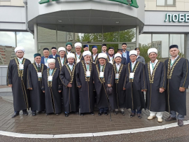 Делегация ДСМР принимает участие в Казани в мероприятиях к 1100-летию принятия ислама Волжской Булгарией