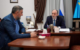 Муфтий Крыма встретился с руководителем Аппарата Муфтията ЛНР