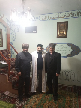 Посещение благословенной мечети г. Алчевска